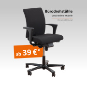 Bürodrehstühle ab 39 €